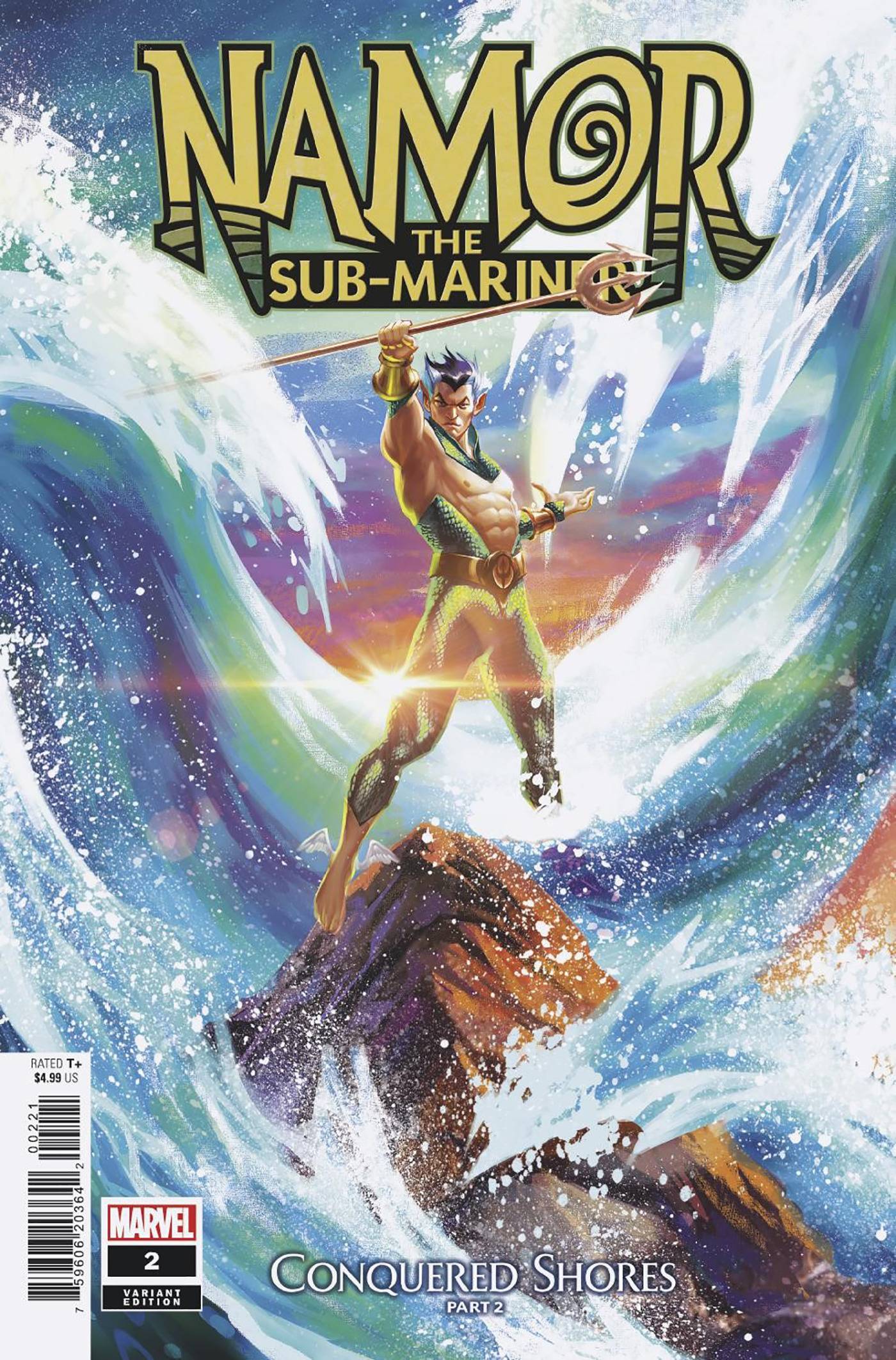 MARVEL PRH COMIC BOOK NAMOR CONQUERED SHORES #2 (OF 5) MANHANINI VARIANT