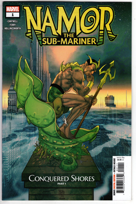 MARVEL PRH COMIC BOOK NAMOR SUB-MARINER CONQUERED SHORES #1 (OF 5)