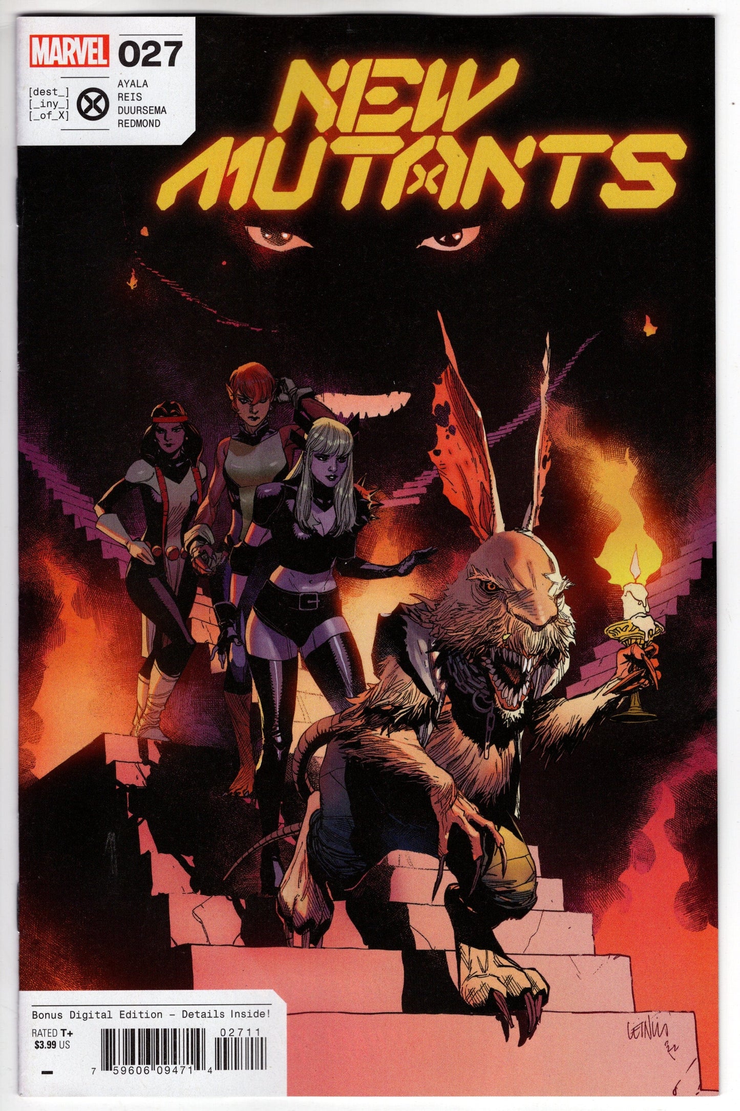 MARVEL PRH COMIC BOOK NEW MUTANTS #27