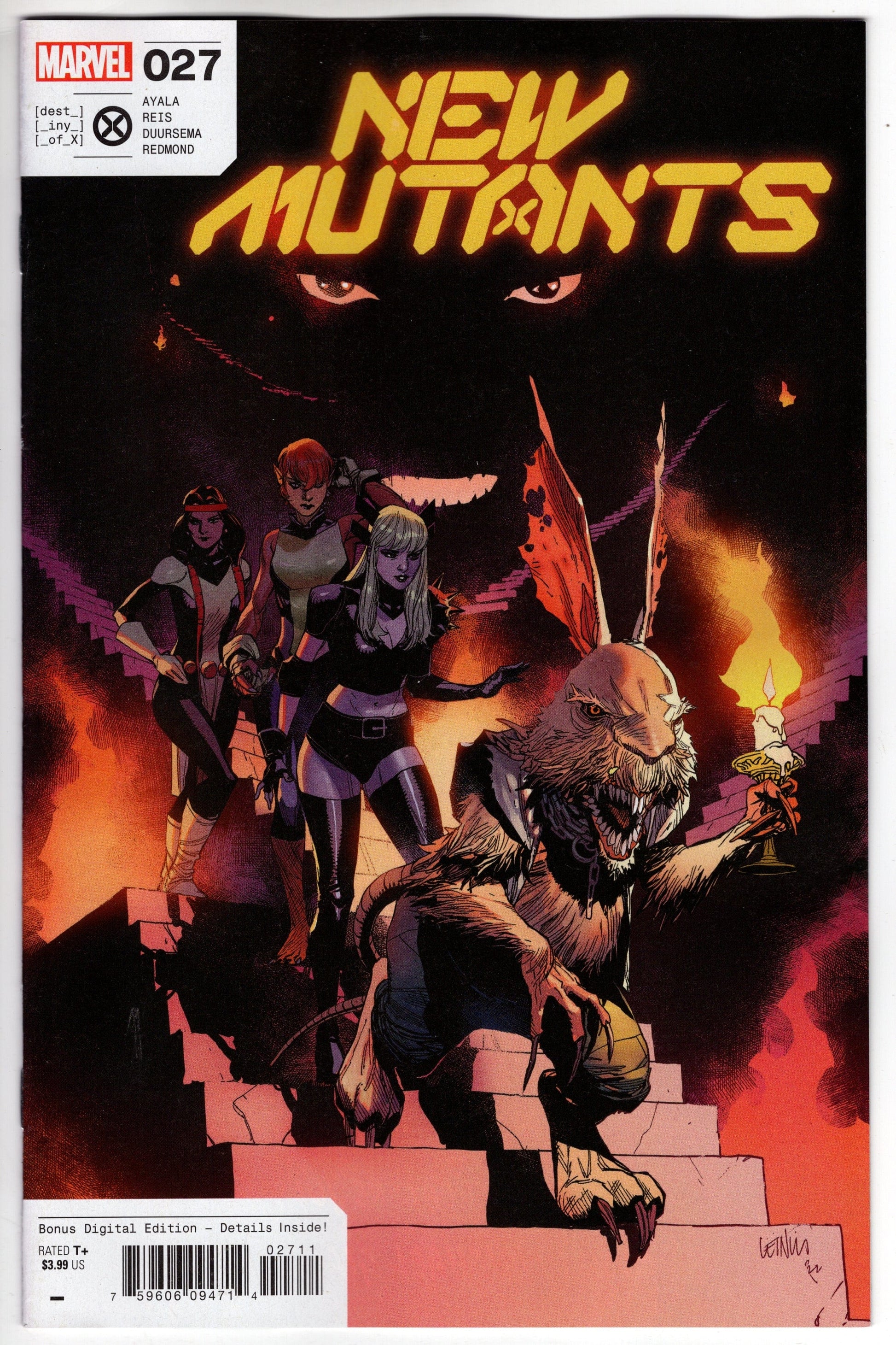 MARVEL PRH COMIC BOOK NEW MUTANTS #27