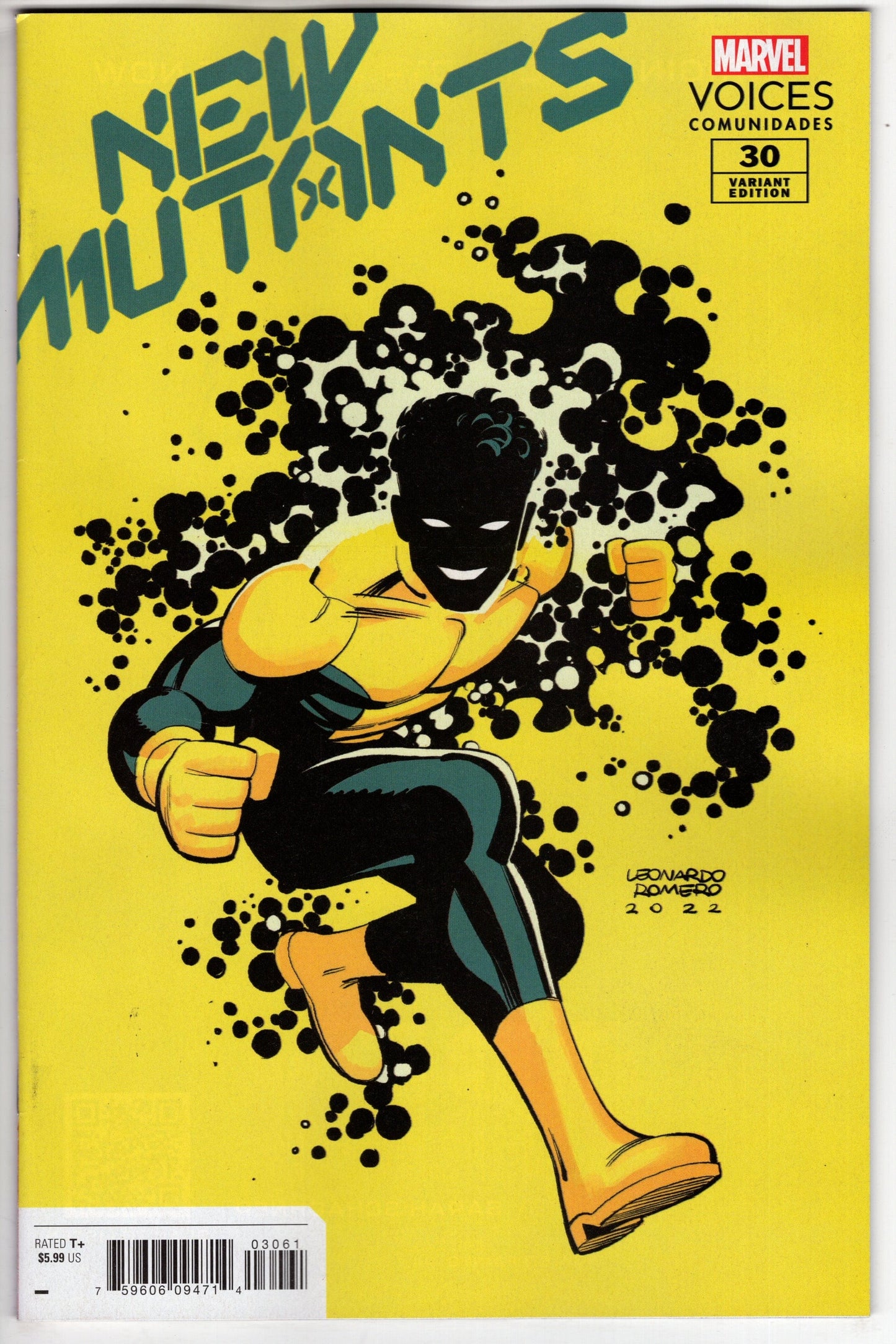 MARVEL PRH COMIC BOOK NEW MUTANTS #30 ROMERO COMMUNITY VARIANT