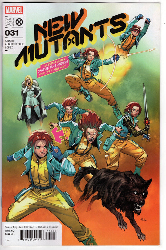 MARVEL PRH COMIC BOOK NEW MUTANTS #31