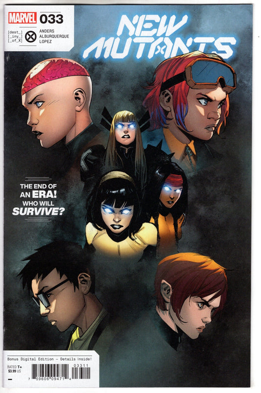 MARVEL PRH COMIC BOOK NEW MUTANTS #33