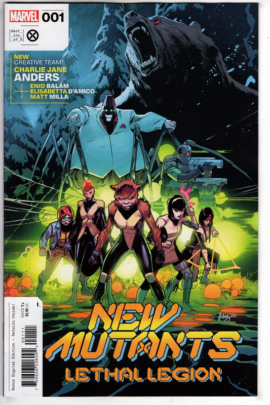 MARVEL PRH COMIC BOOK NEW MUTANTS LETHAL LEGION #1 (OF 5)