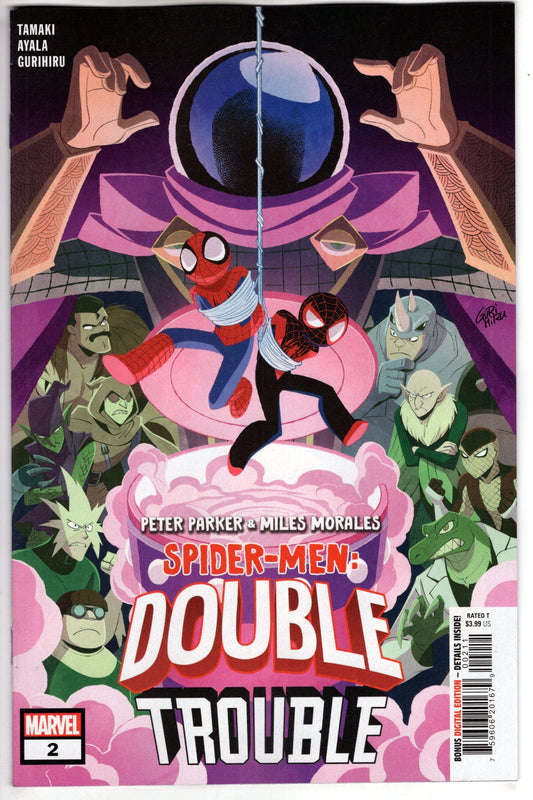 MARVEL PRH COMIC BOOK PARKER MILES SPIDER-MAN DOUBLE TROUBLE #2 (OF 4)