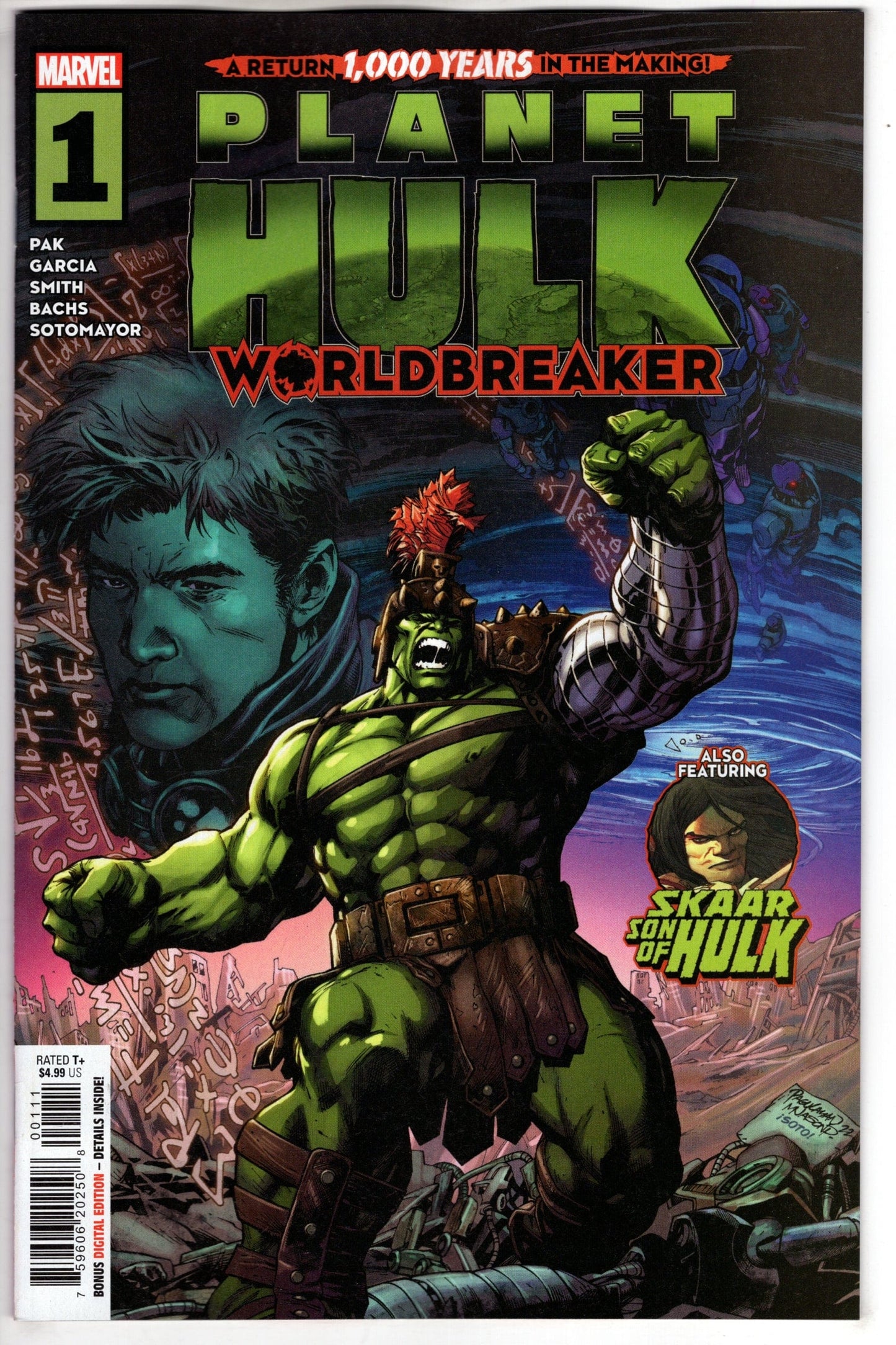 MARVEL PRH COMIC BOOK PLANET HULK WORLDBREAKER #1 (OF 5)