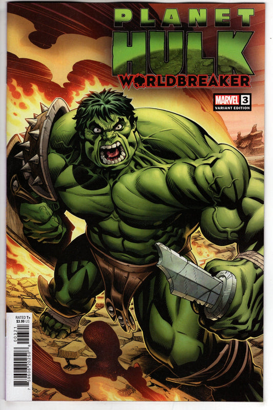 MARVEL PRH COMIC BOOK PLANET HULK WORLDBREAKER #3 (OF 5) MCGUINNESS VARIANT