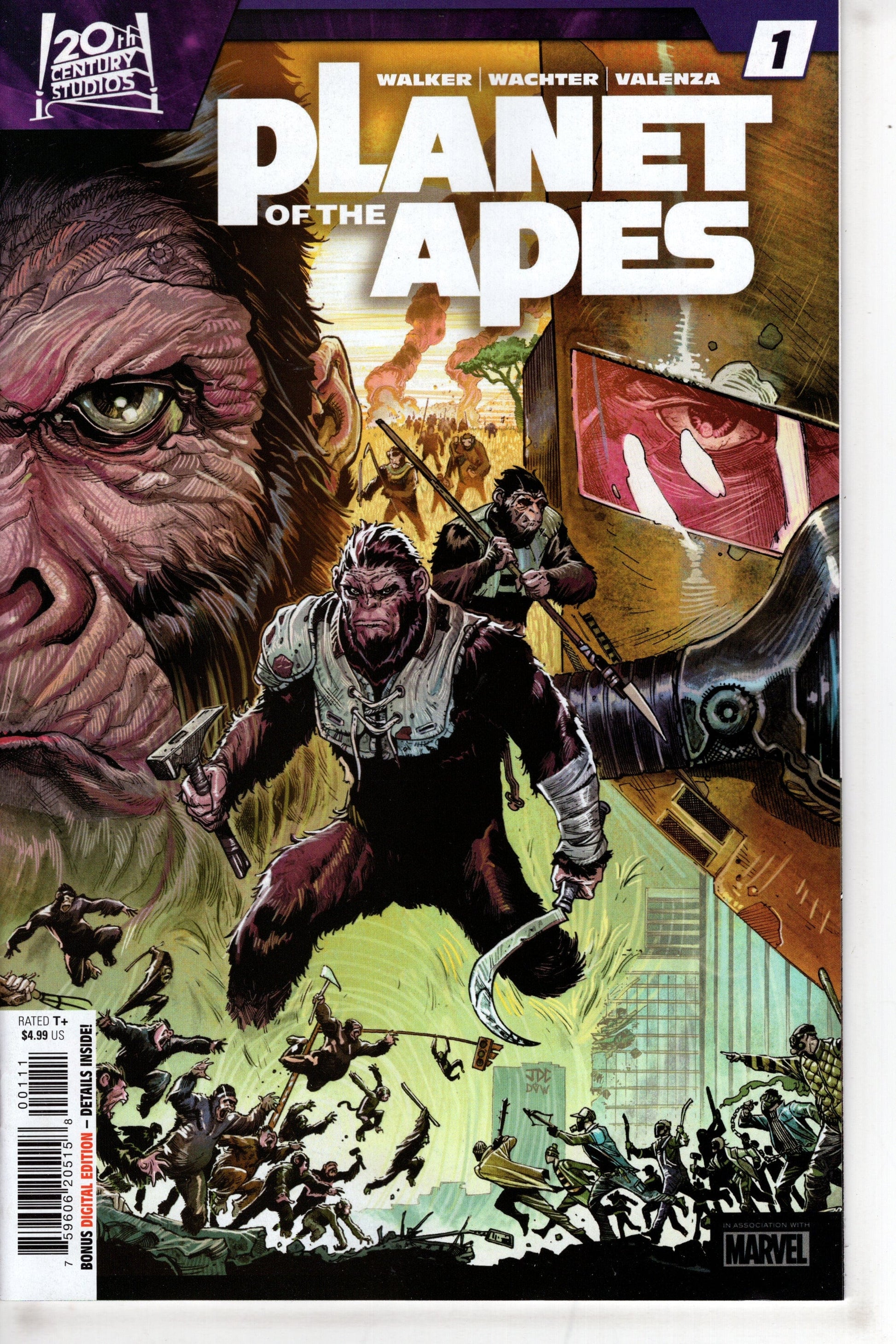 MARVEL PRH COMIC BOOK PLANET OF THE APES #1