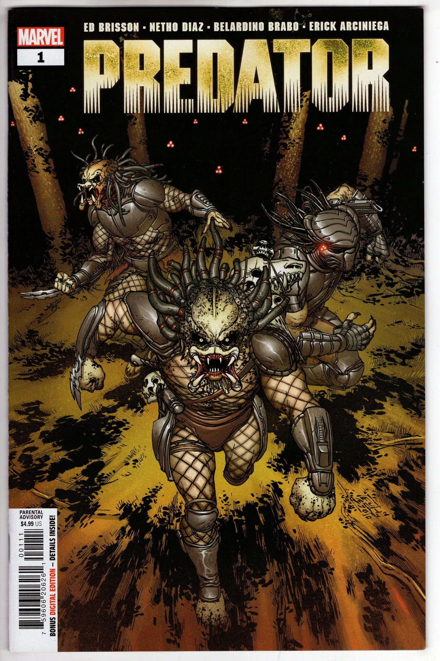 MARVEL PRH COMIC BOOK PREDATOR #1