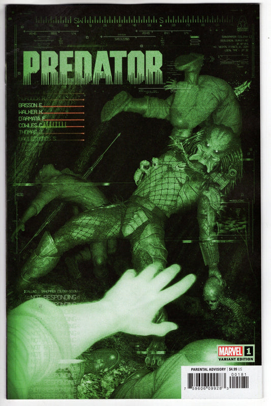 MARVEL PRH COMIC BOOK PREDATOR #1 RAHZZAH VARIANT