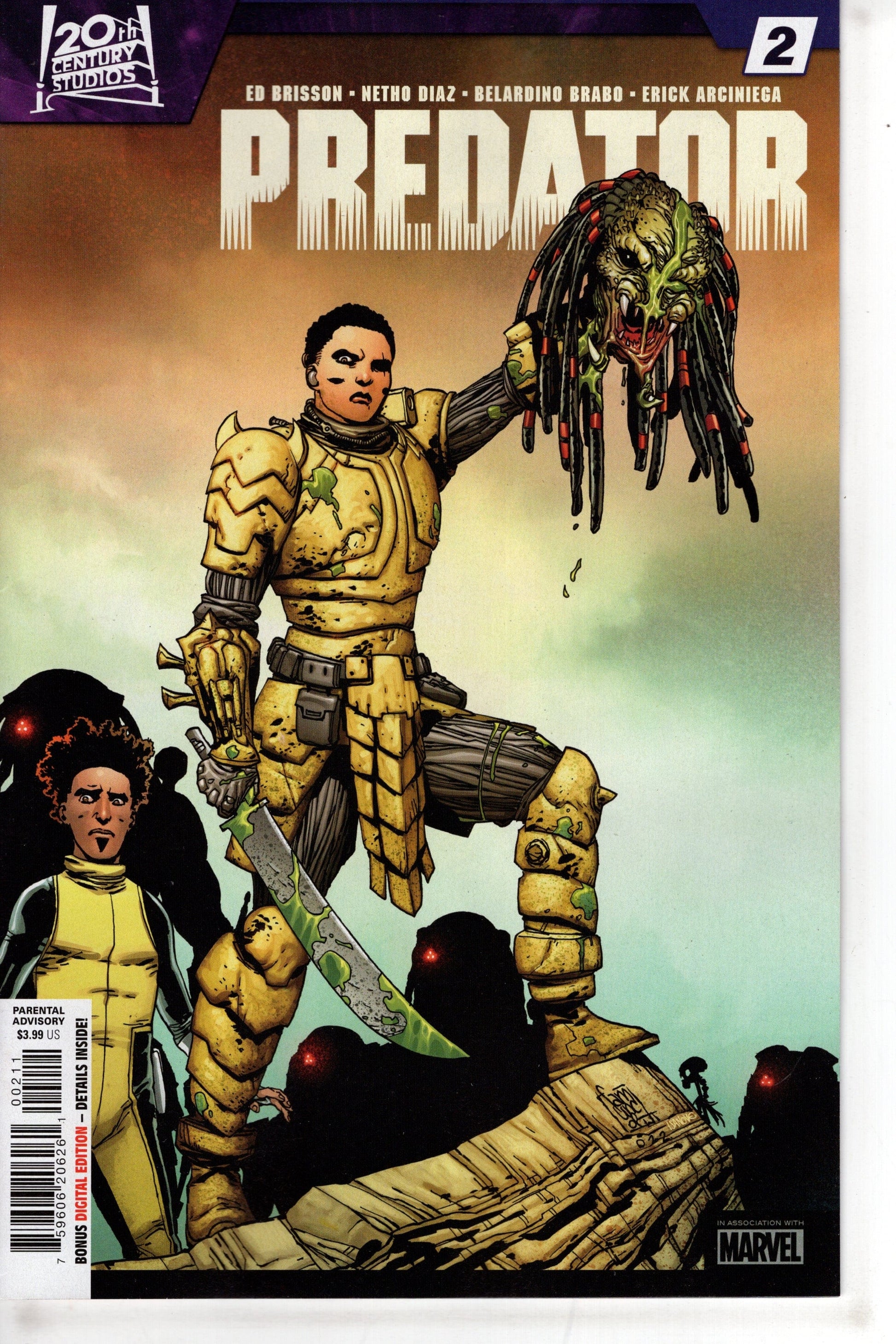 MARVEL PRH COMIC BOOK PREDATOR #2