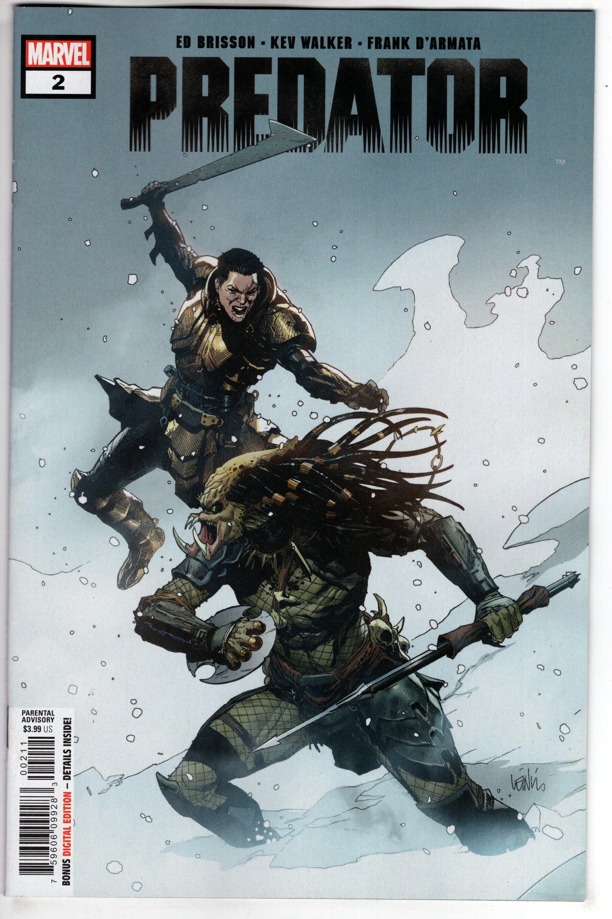 MARVEL PRH COMIC BOOK PREDATOR #2 (RES)