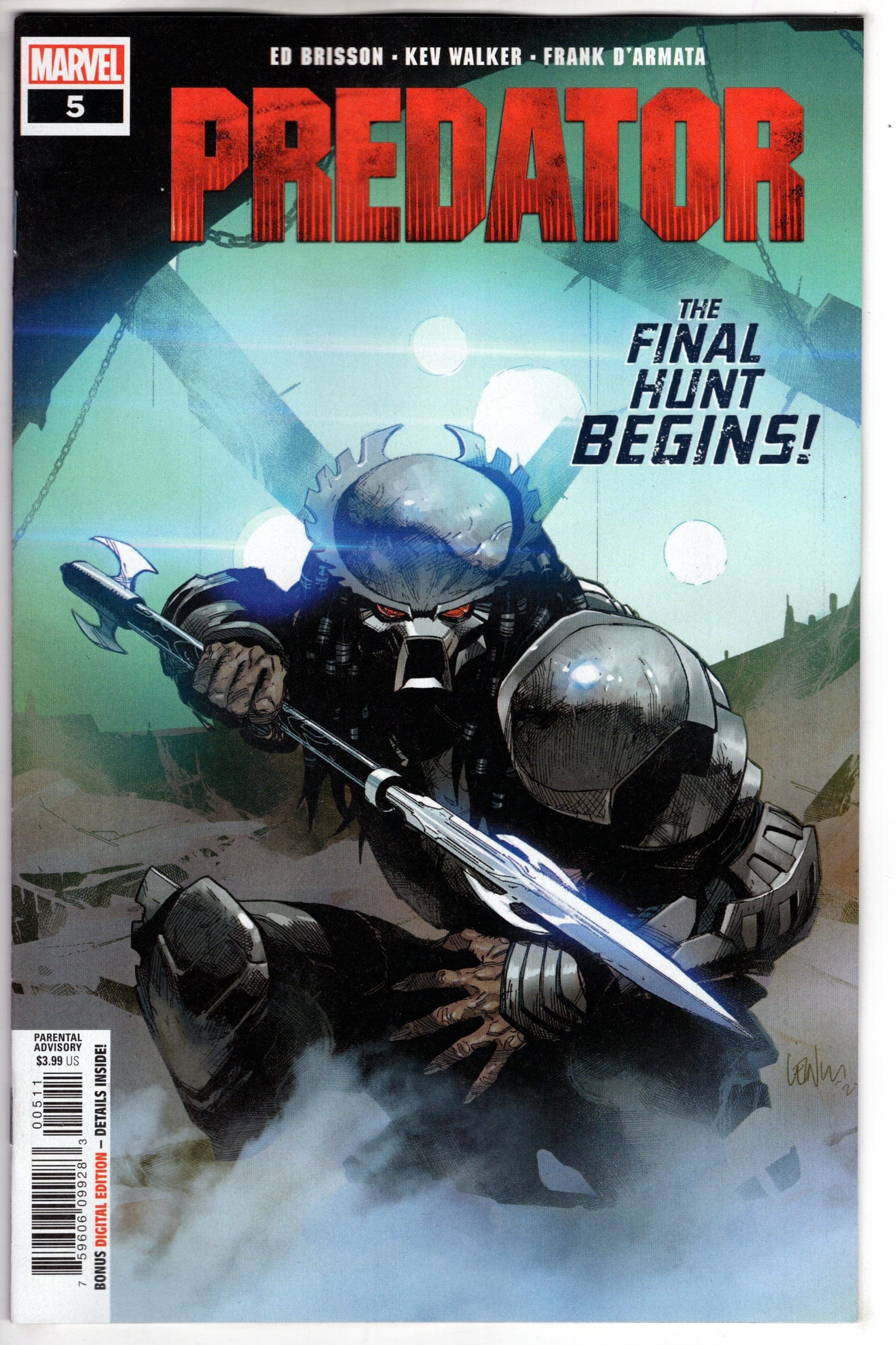 MARVEL PRH COMIC BOOK PREDATOR #5