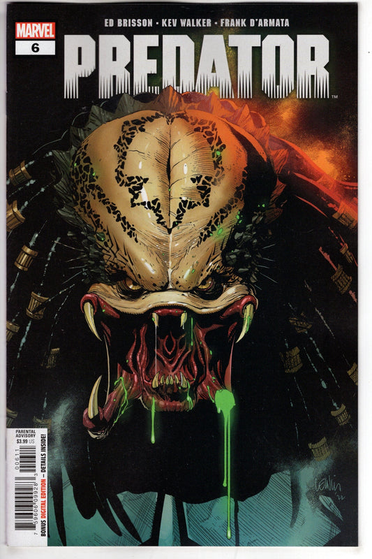 MARVEL PRH COMIC BOOK PREDATOR #6