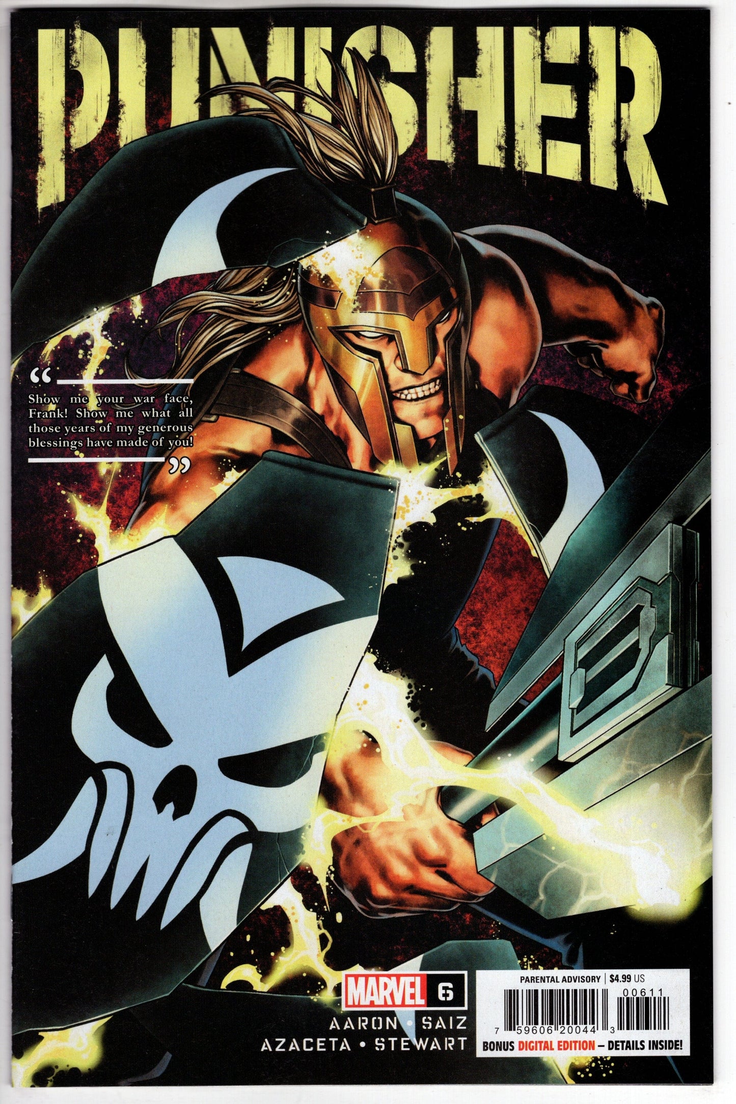 MARVEL PRH COMIC BOOK PUNISHER #6