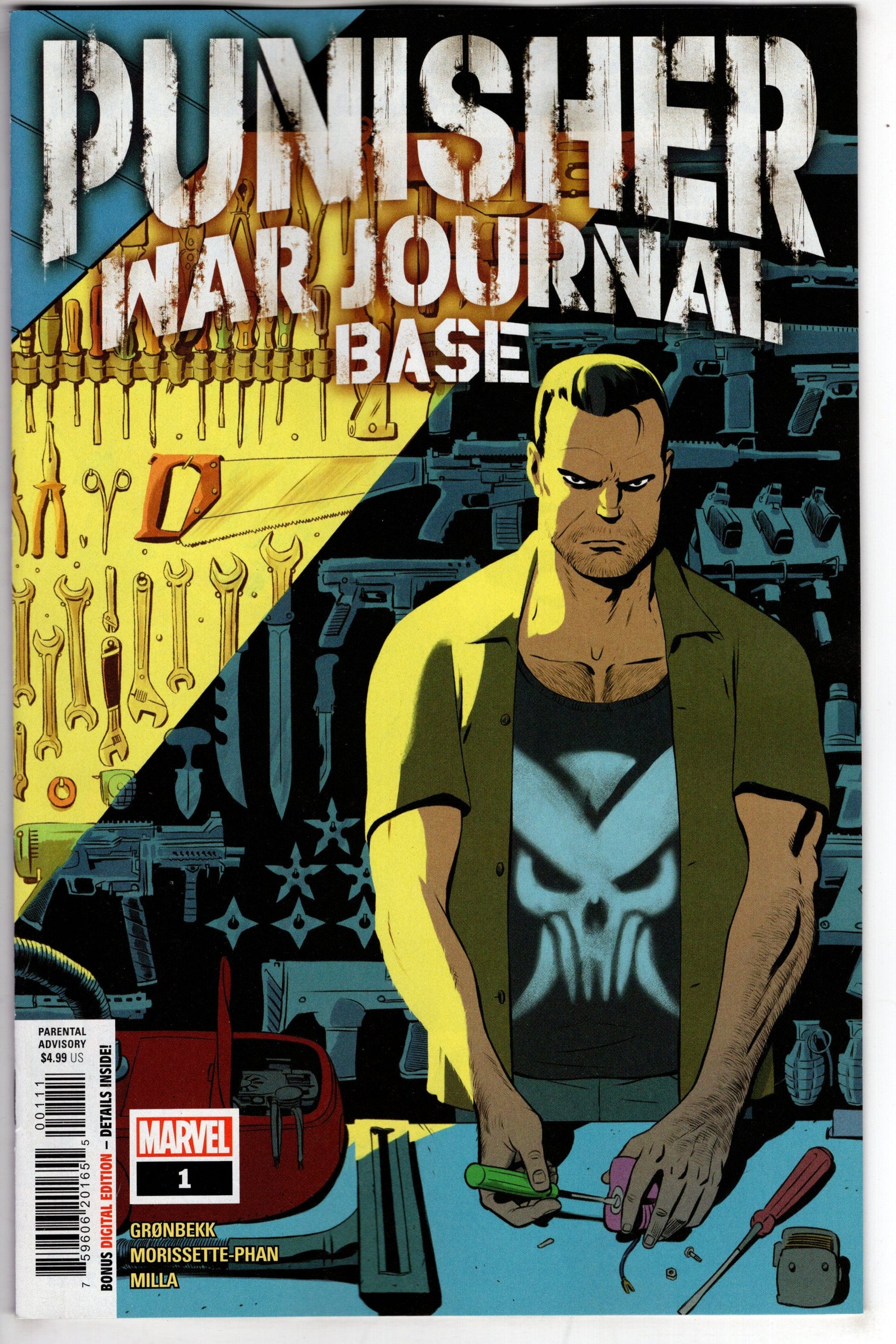 MARVEL PRH COMIC BOOK PUNISHER WAR JOURNAL BASE #1