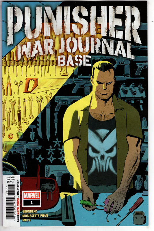 MARVEL PRH COMIC BOOK PUNISHER WAR JOURNAL BASE #1