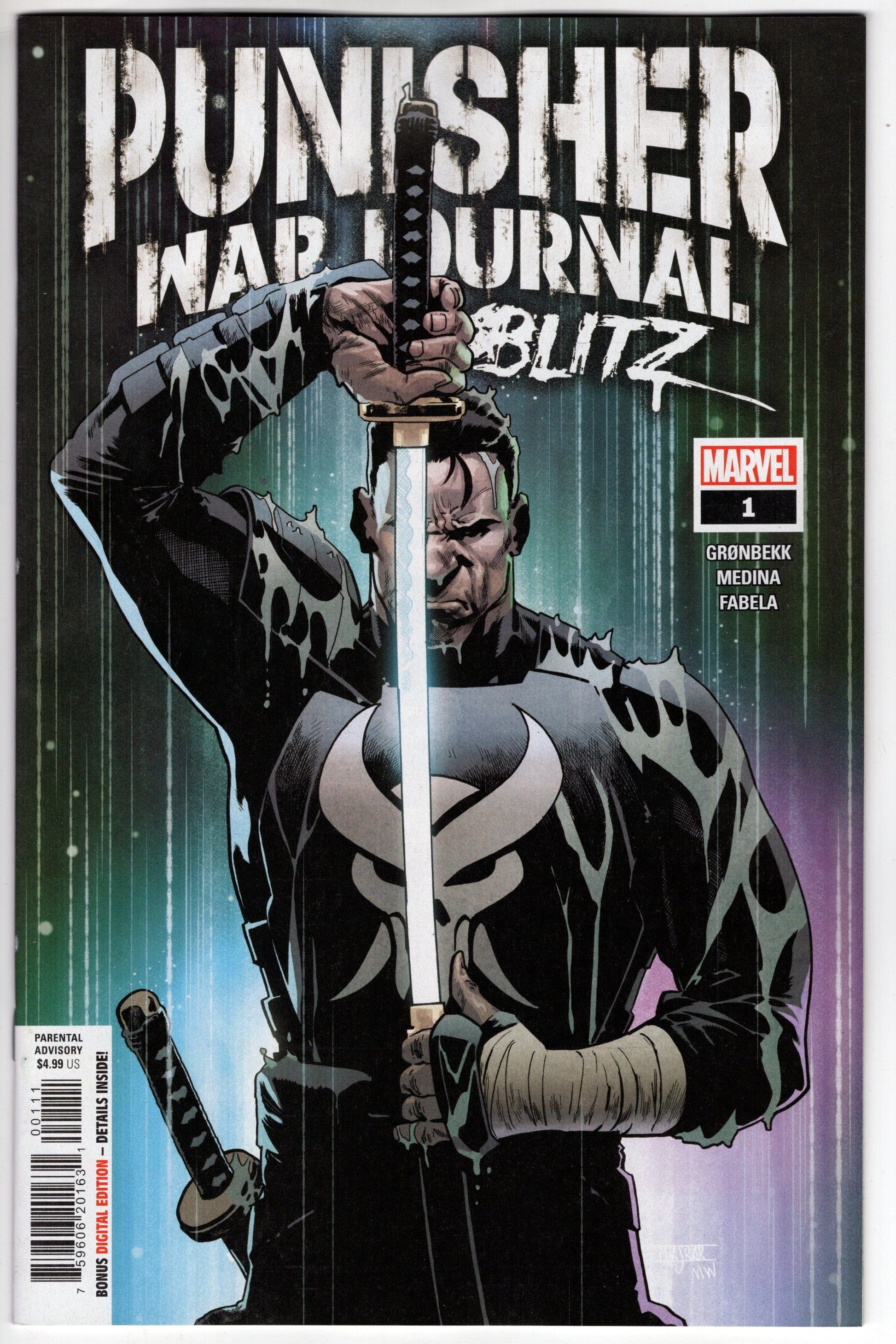 MARVEL PRH COMIC BOOK PUNISHER WAR JOURNAL BLITZ #1