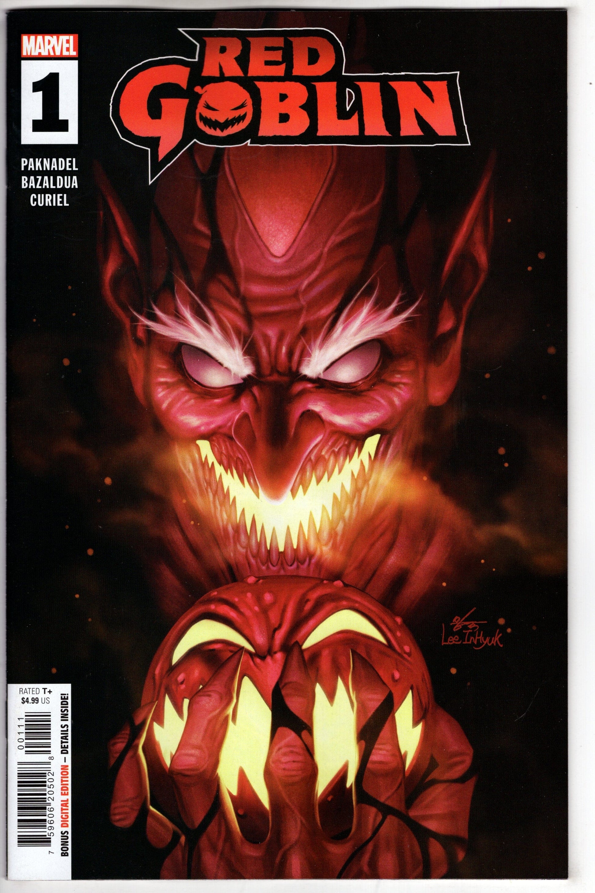 MARVEL PRH COMIC BOOK RED GOBLIN #1