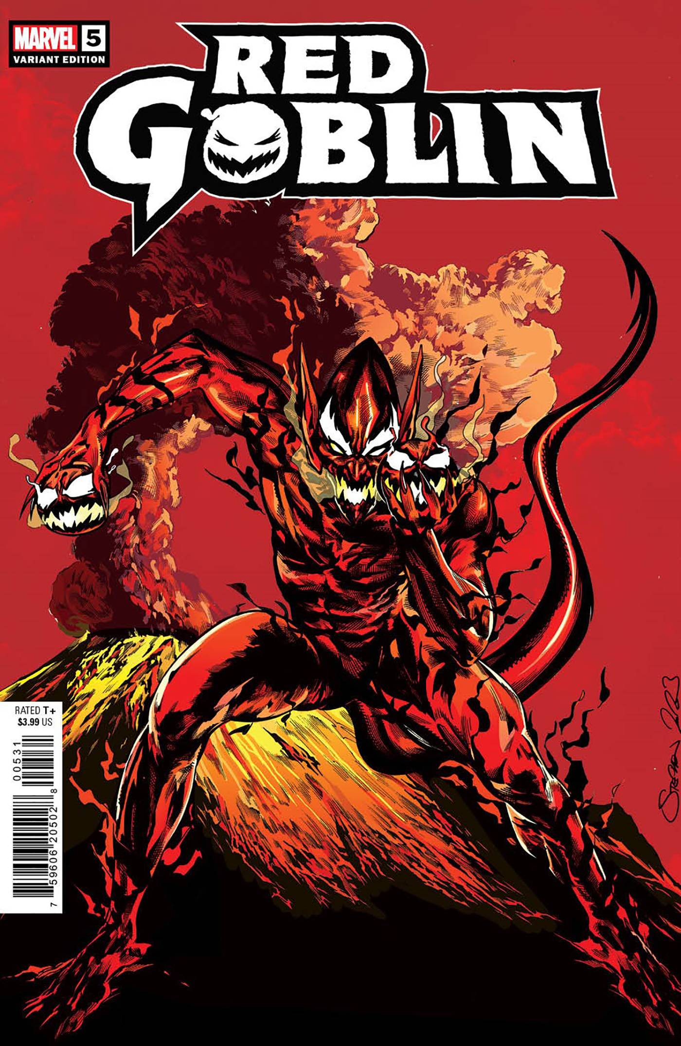 MARVEL PRH COMIC BOOK RED GOBLIN #5 STEPHEN MOONEY VAR