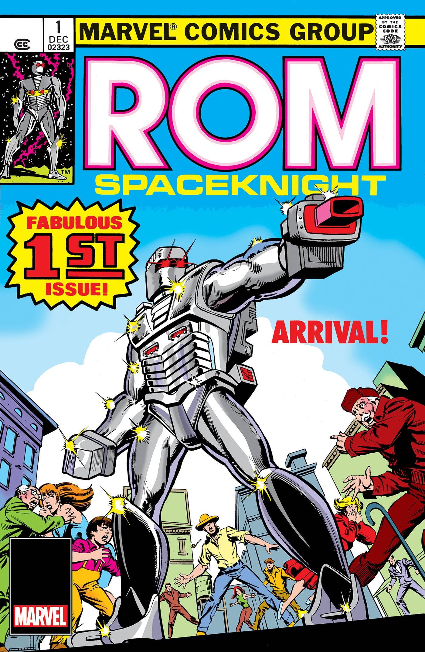 MARVEL PRH COMIC BOOK ROM #1 FACSIMILE EDITION FOIL VAR
