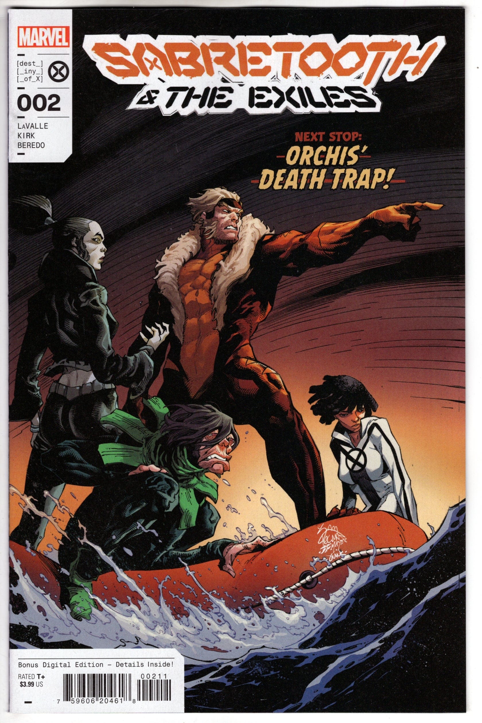 MARVEL PRH COMIC BOOK SABRETOOTH AND EXILES #2 (OF 5)