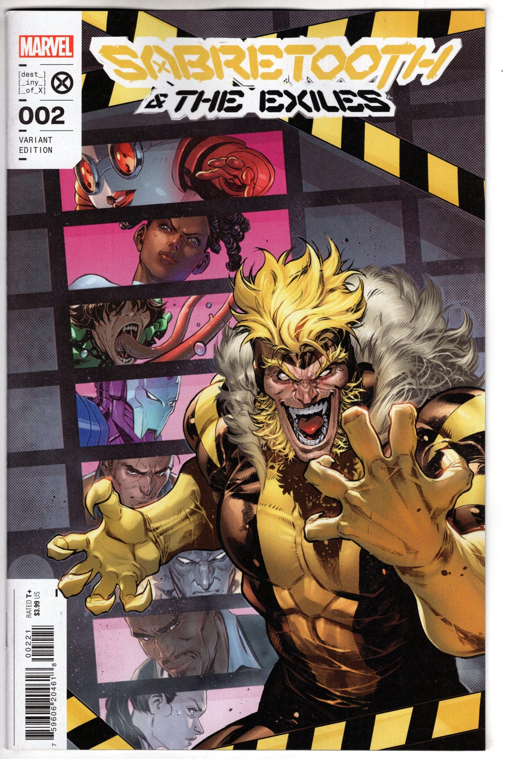 MARVEL PRH COMIC BOOK SABRETOOTH AND EXILES #2 (OF 5) COELLO VAR