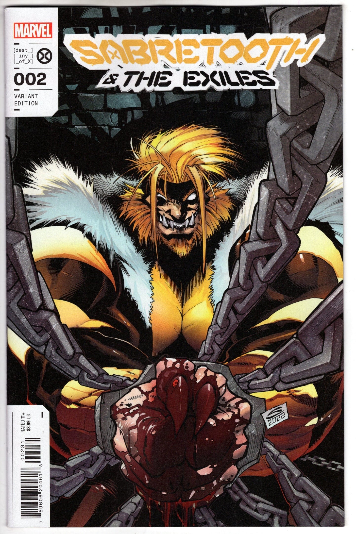 MARVEL PRH COMIC BOOK SABRETOOTH AND EXILES #2 (OF 5) SANDOVAL VAR