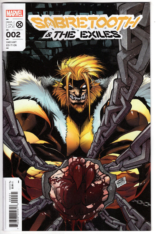 MARVEL PRH COMIC BOOK SABRETOOTH AND EXILES #2 (OF 5) SANDOVAL VAR