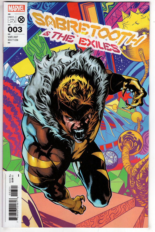 MARVEL PRH COMIC BOOK SABRETOOTH AND EXILES #3 (OF 5) SHAW VAR