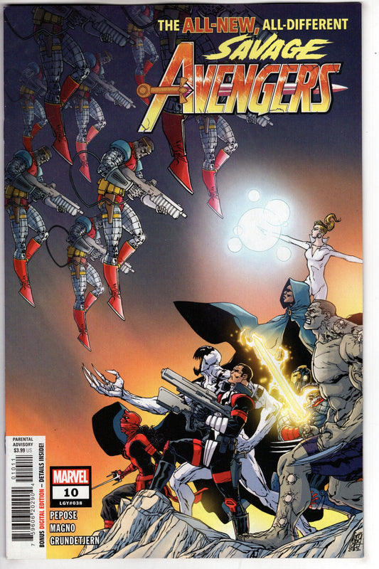 MARVEL PRH COMIC BOOK SAVAGE AVENGERS #10