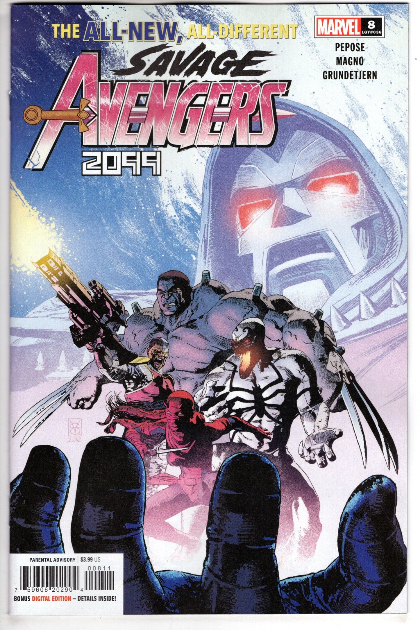 MARVEL PRH COMIC BOOK SAVAGE AVENGERS #8