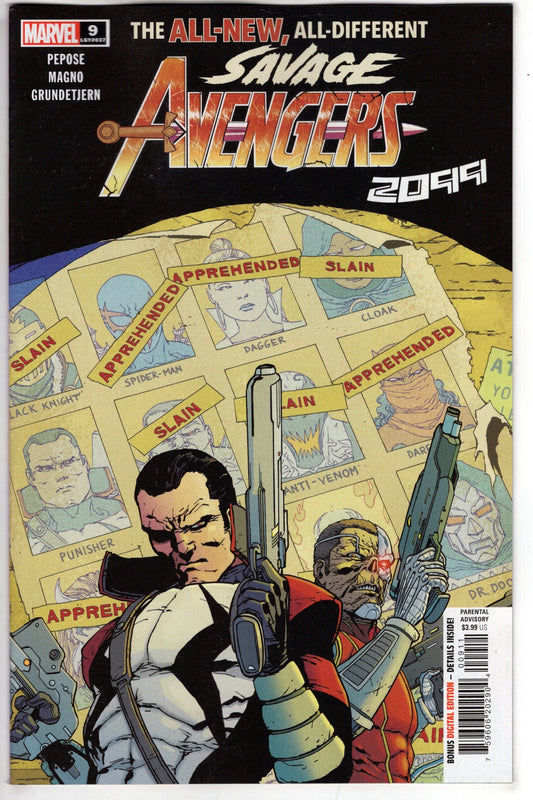 MARVEL PRH COMIC BOOK SAVAGE AVENGERS #9
