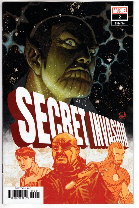 MARVEL PRH COMIC BOOK SECRET INVASION #2 (OF 5) DAVE JOHNSON VARIANT