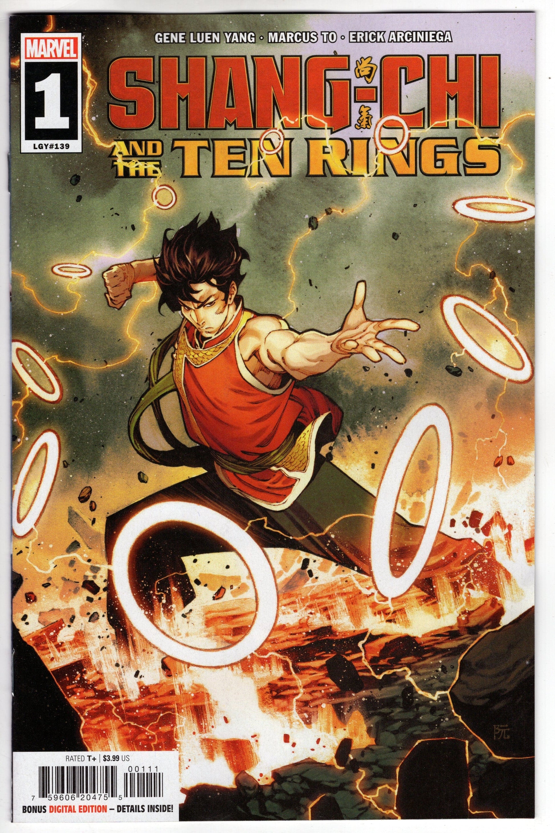 MARVEL PRH COMIC BOOK SHANG-CHI AND TEN RINGS #1