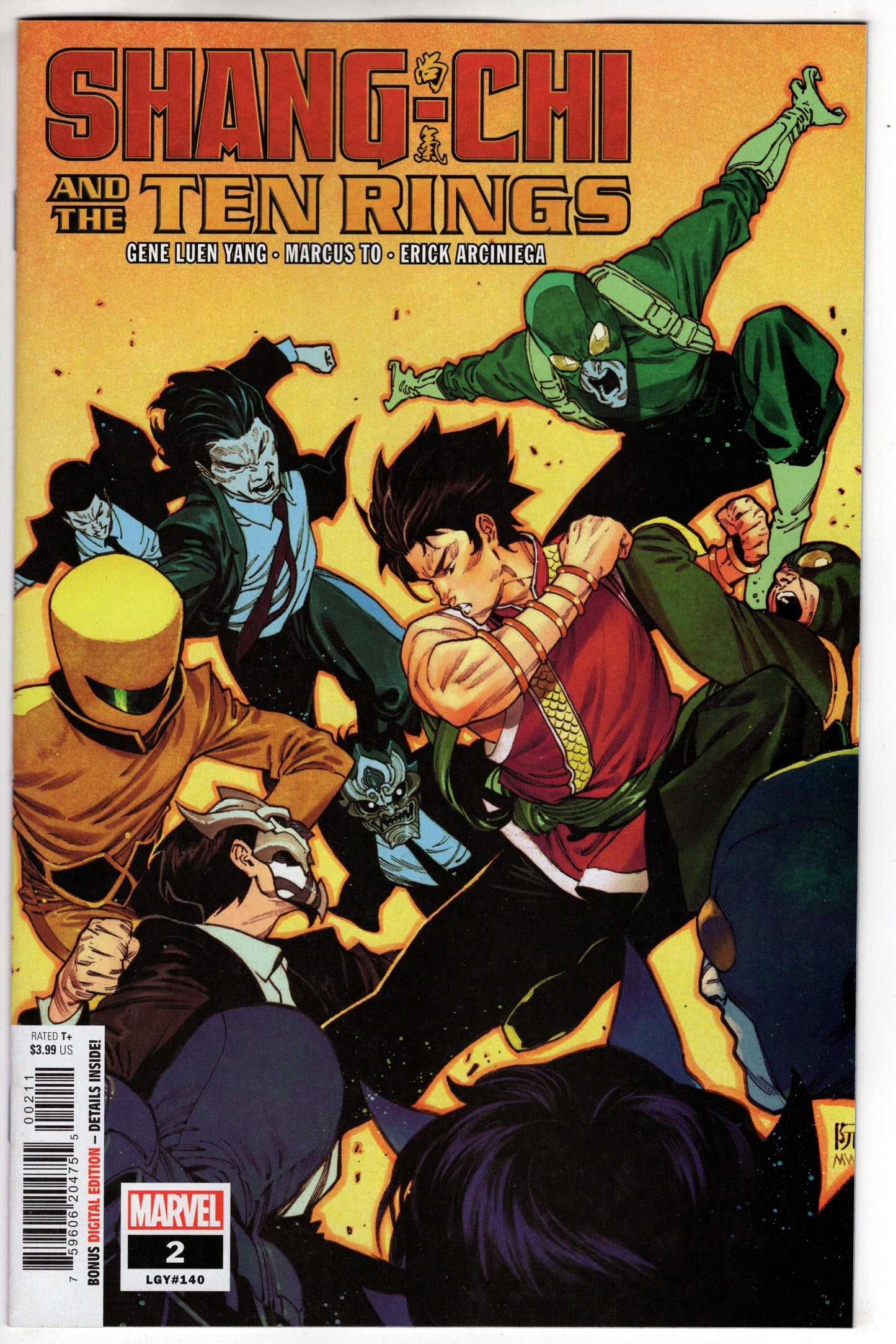 MARVEL PRH COMIC BOOK SHANG-CHI AND TEN RINGS #2