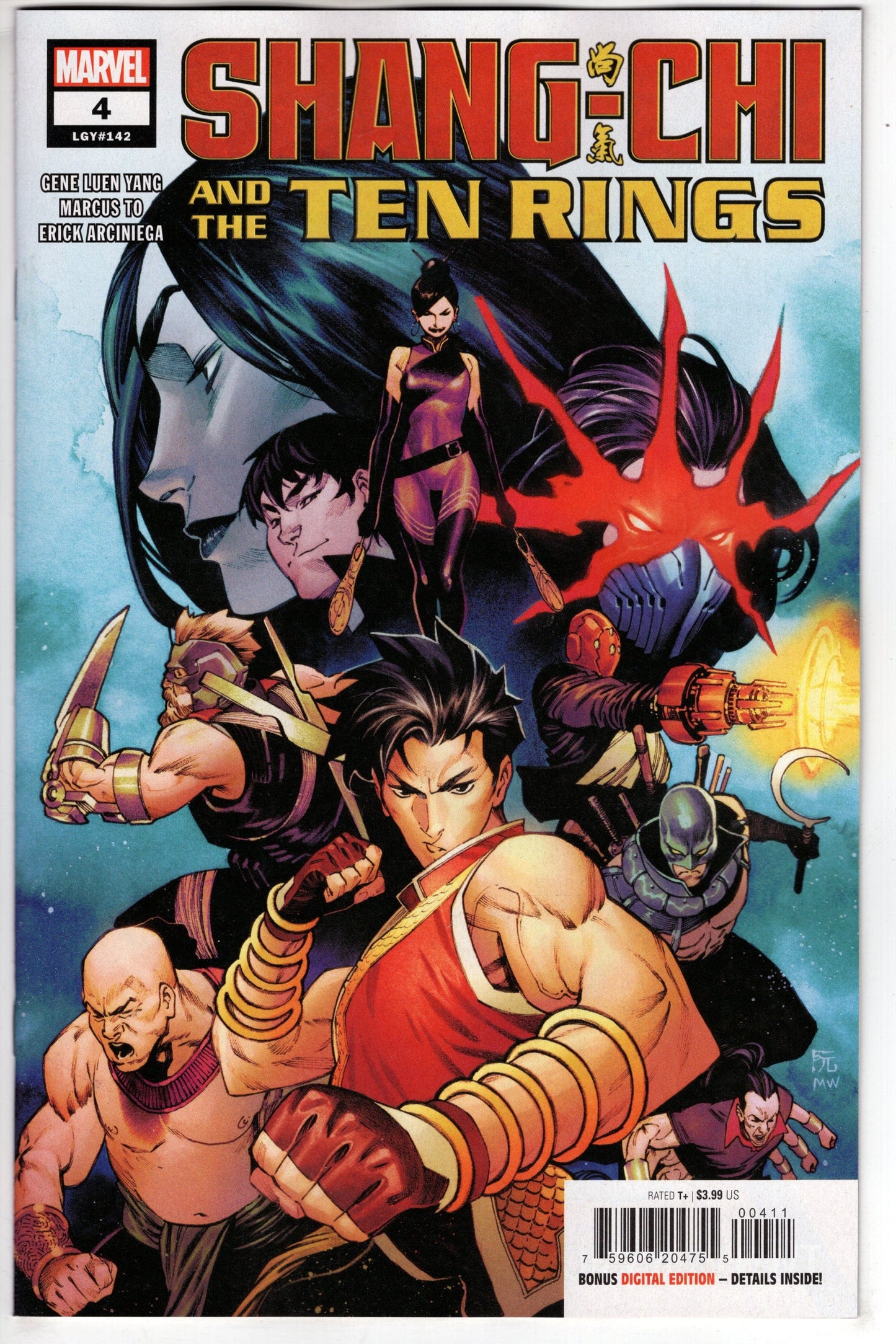 MARVEL PRH COMIC BOOK SHANG-CHI AND TEN RINGS #4