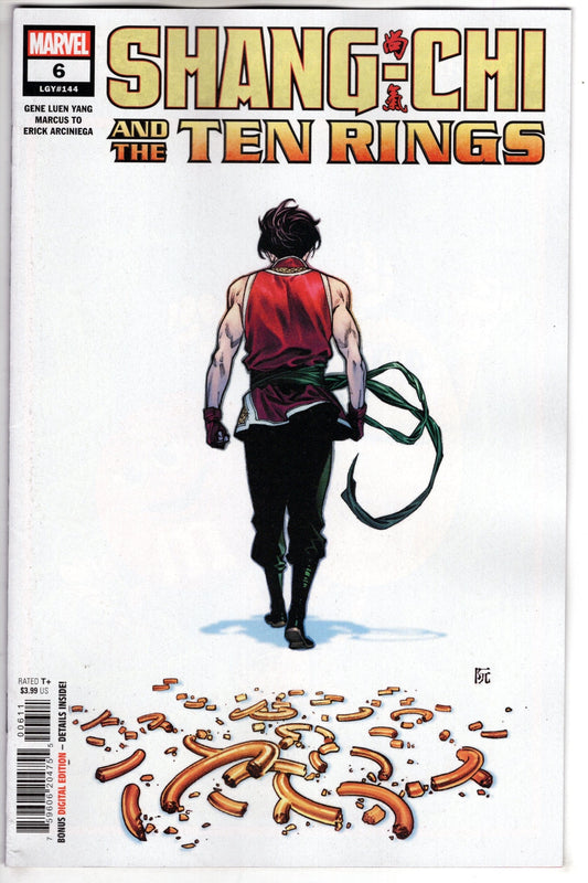 MARVEL PRH COMIC BOOK SHANG-CHI AND TEN RINGS #6