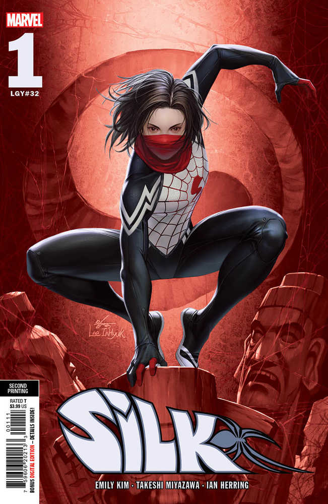 MARVEL PRH COMIC BOOK Silk #1 2ND Printing Inhyuk Lee Variant