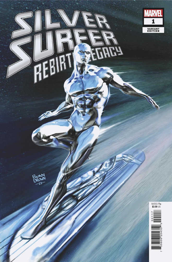 MARVEL PRH COMIC BOOK Silver Surfer Rebirth: Legacy 1 Ryan Brown Variant