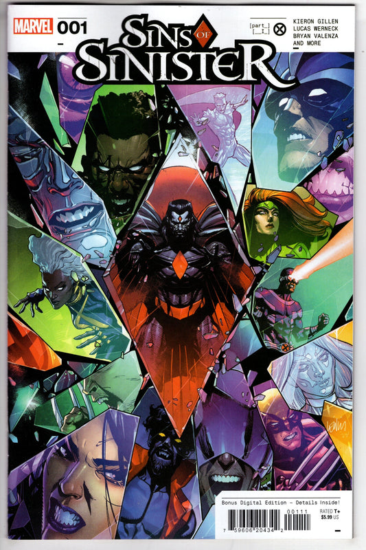 MARVEL PRH COMIC BOOK SINS OF SINISTER #1