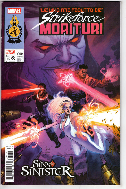 MARVEL PRH COMIC BOOK SINS OF SINISTER #1 CASSARA HOMAGE VAR