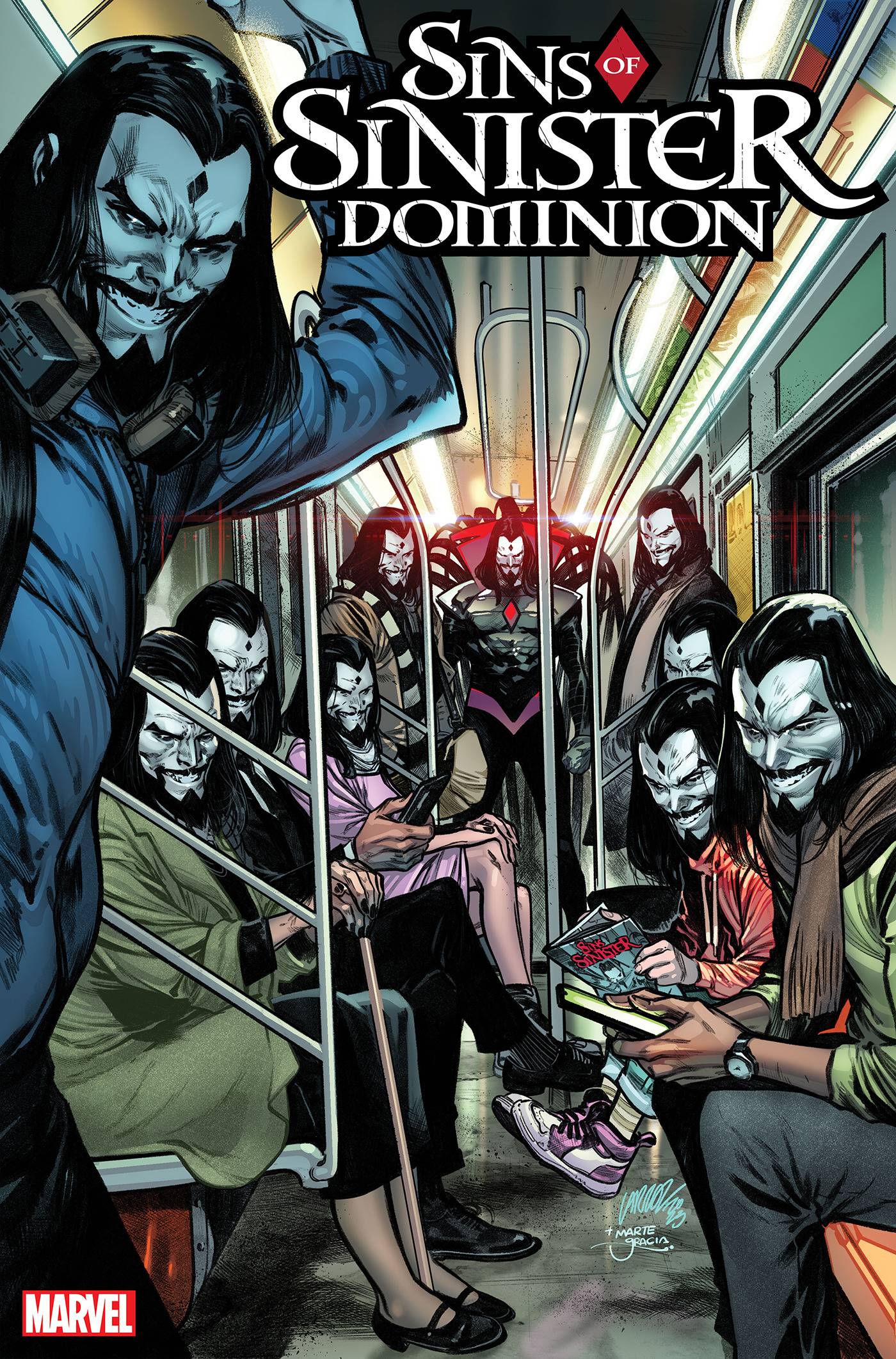 MARVEL PRH COMIC BOOK SINS OF SINISTER DOMINION #1 25 COPY INCV LARRAZ VAR