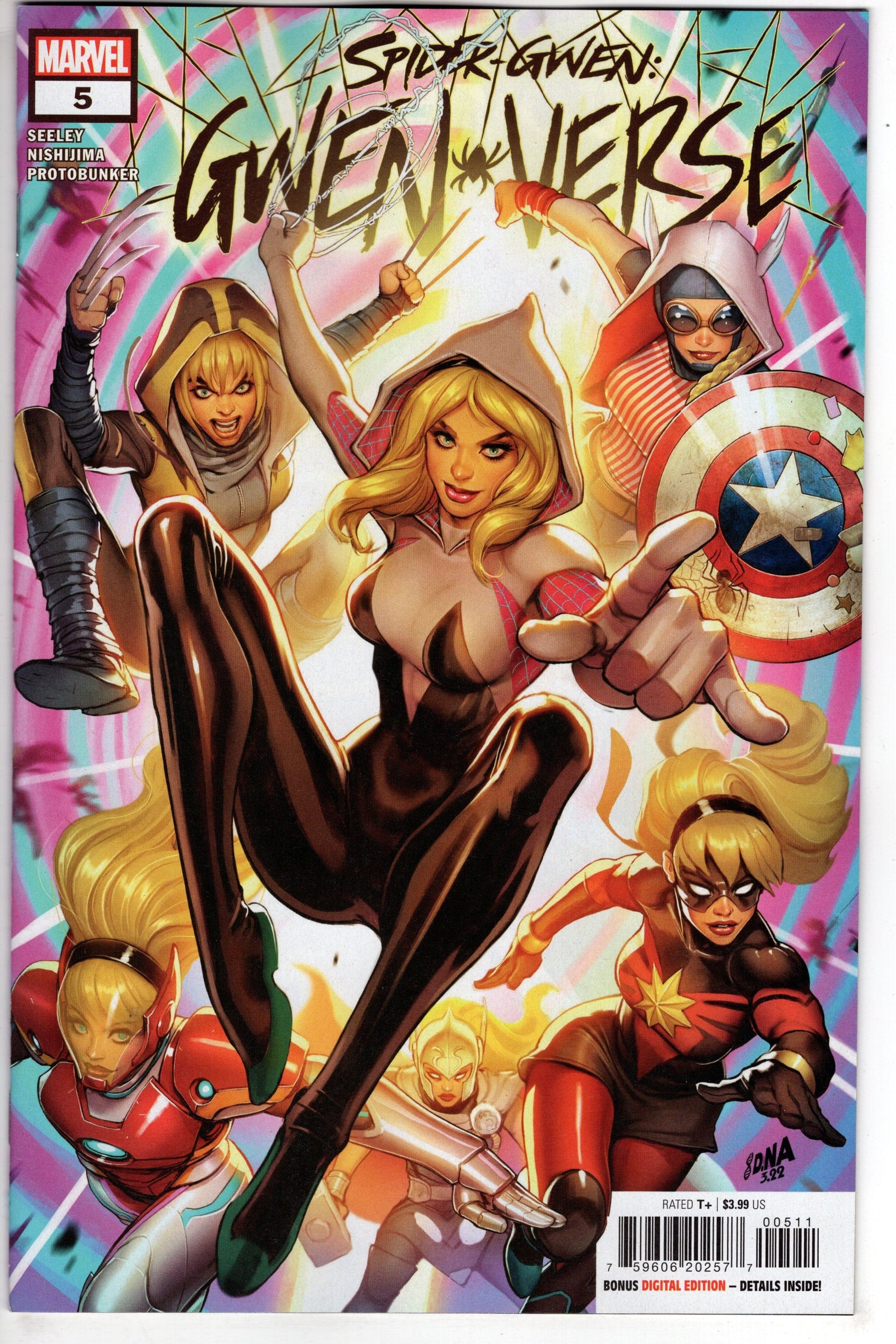 MARVEL PRH COMIC BOOK SPIDER-GWEN GWENVERSE #5 (OF 5)