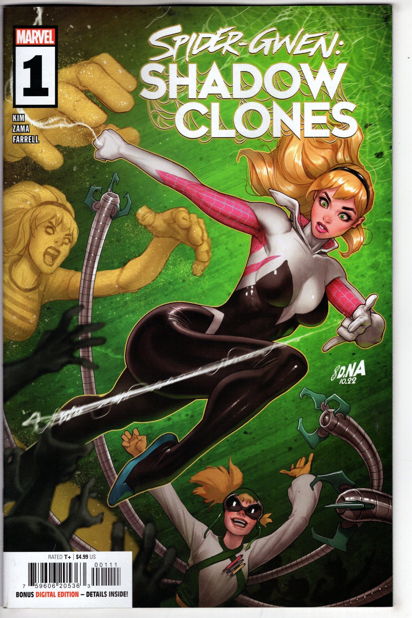 MARVEL PRH COMIC BOOK SPIDER-GWEN SHADOW CLONES #1
