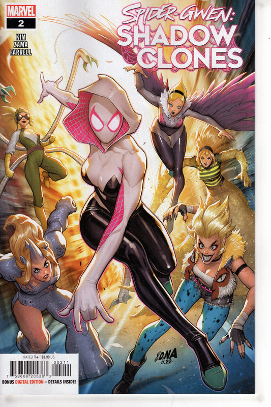 MARVEL PRH COMIC BOOK SPIDER-GWEN SHADOW CLONES #2