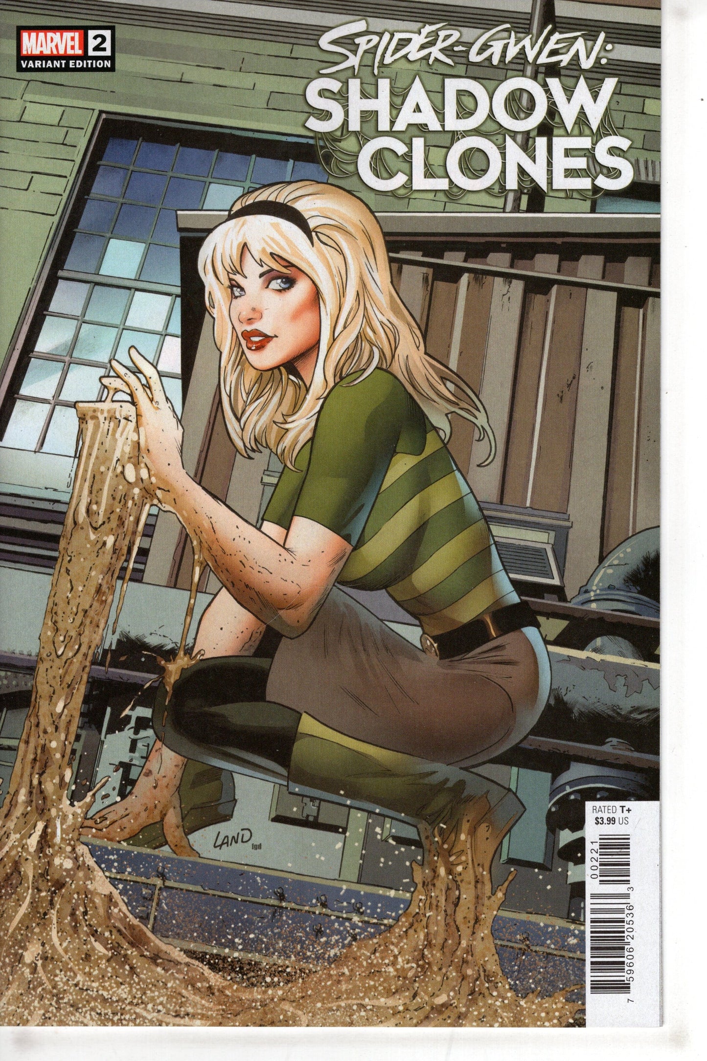 MARVEL PRH COMIC BOOK SPIDER-GWEN SHADOW CLONES #2 LAND VAR