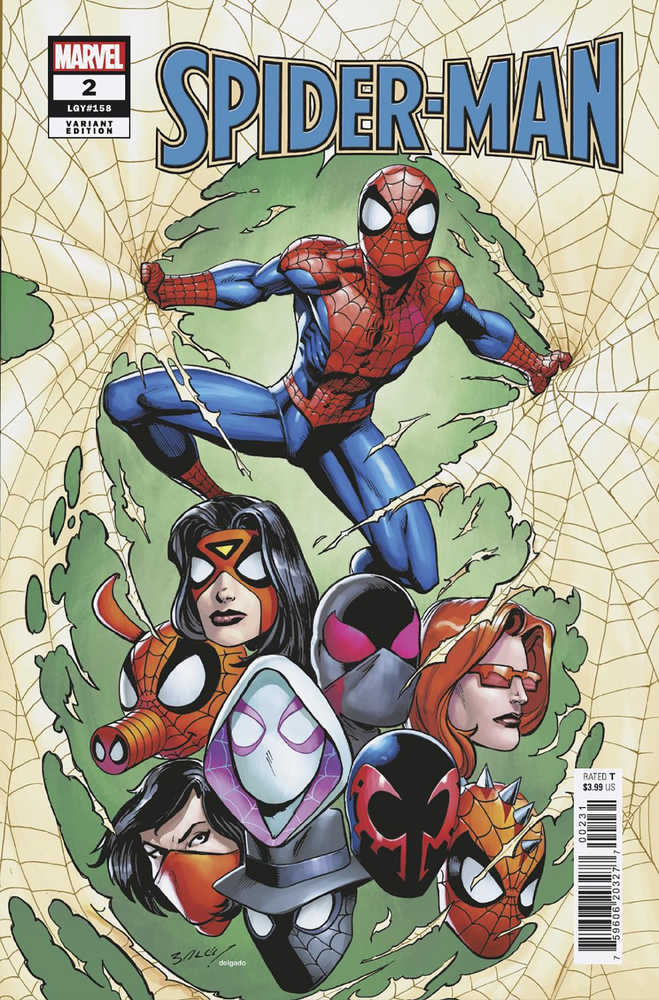 MARVEL PRH COMIC BOOK Spider-Man #2 Bagley Variant