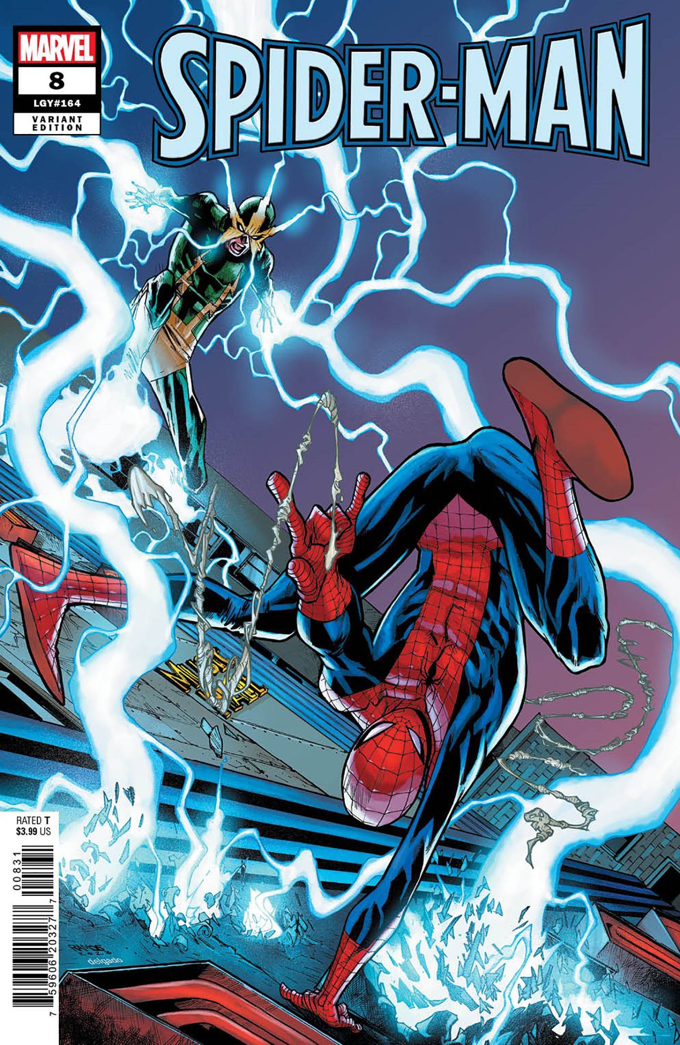 MARVEL PRH COMIC BOOK SPIDER-MAN #8 HUMBERTO RAMOS VAR (LIMIT 1 PER PERSON)
