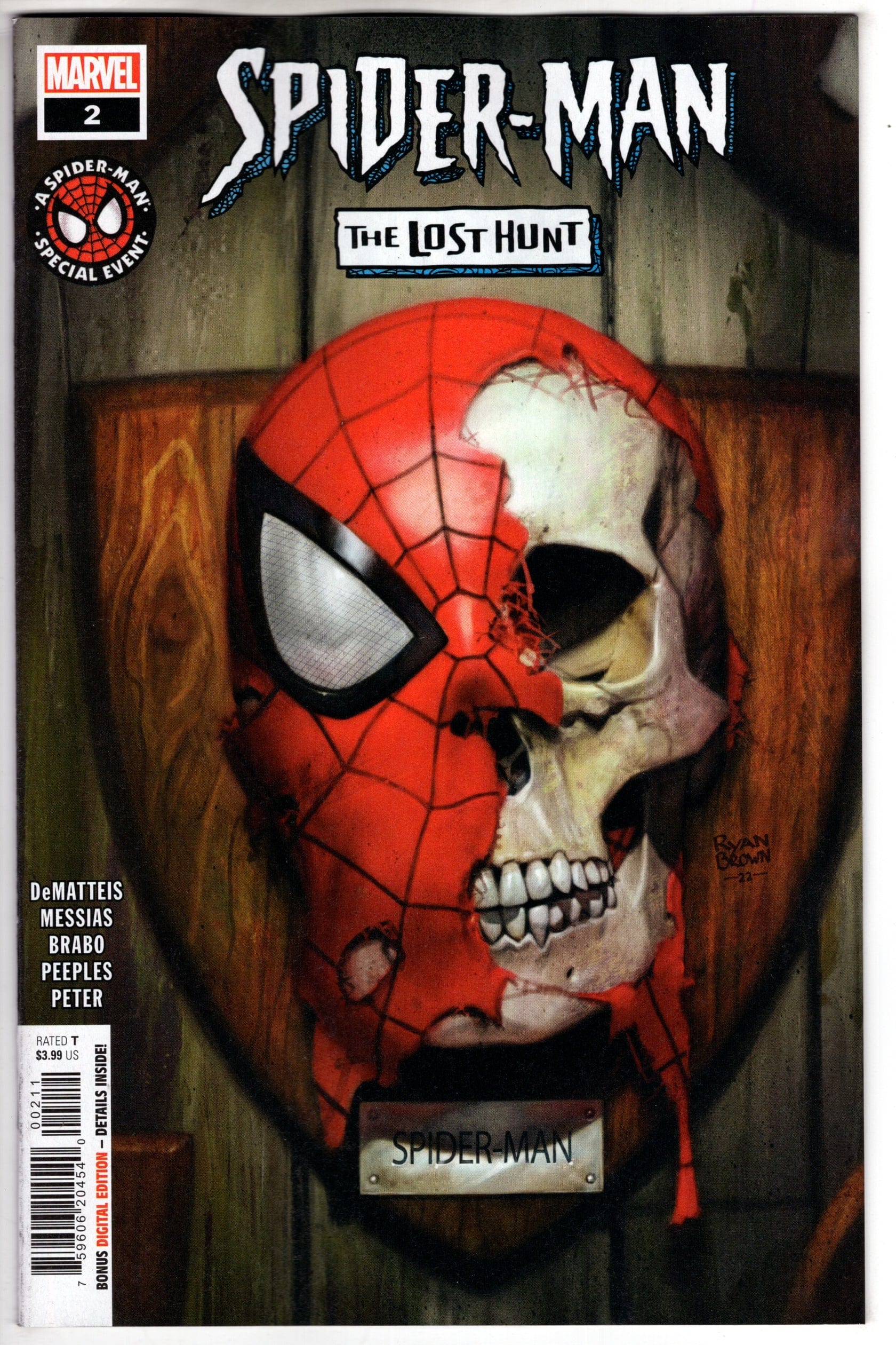 MARVEL PRH COMIC BOOK SPIDER-MAN LOST HUNT #2 (OF 5)